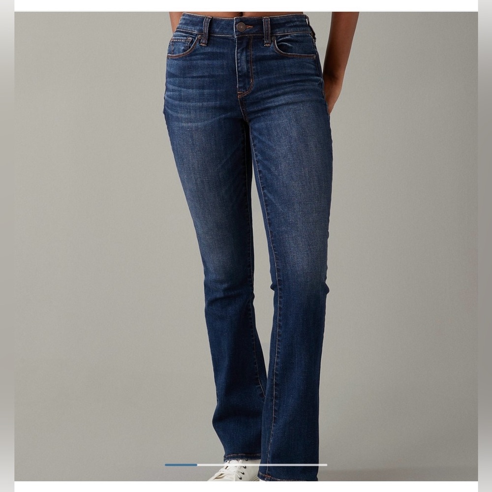 American Eagle Next Level Skinny Kick Jean size 16 AE Jeans